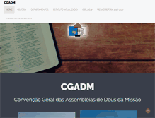 Tablet Screenshot of cgadm.net